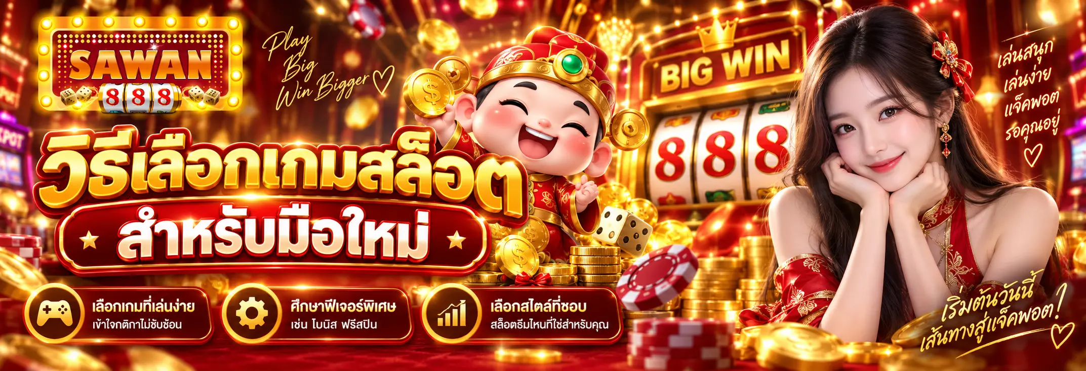 วิธีเลือกเกมสล็อตสำหรับมือใหม่